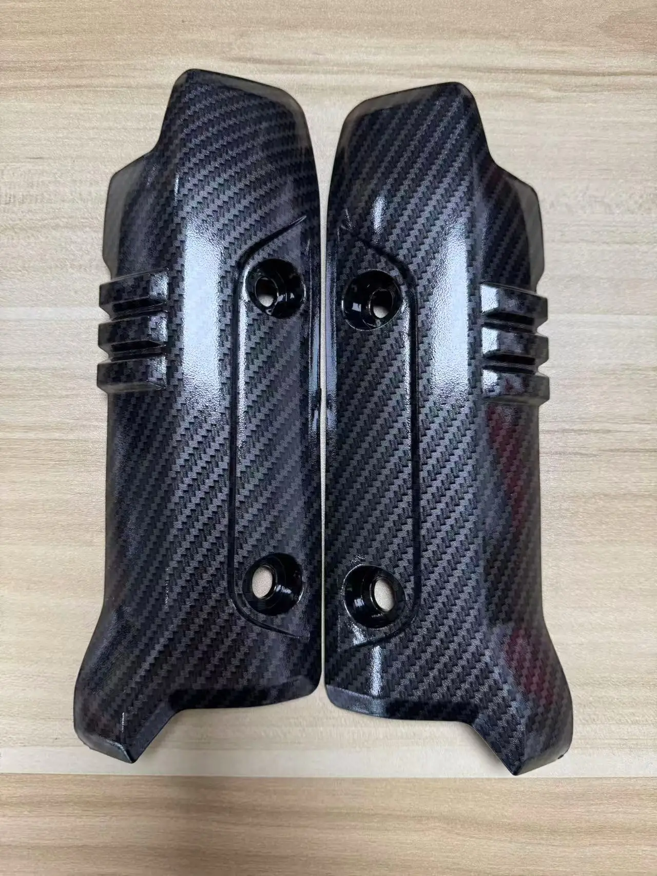 Carbon fiber front shock shield for 200cc accessories