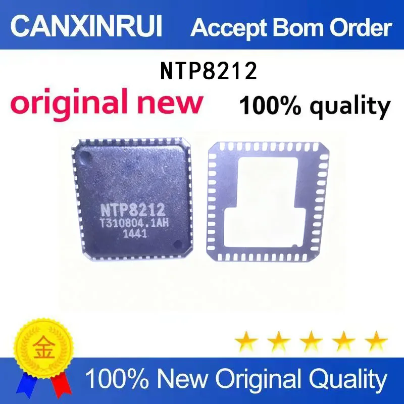 

(5-100 Pieces) New stock LCD decoding chip NTP8212 8212 QFN
