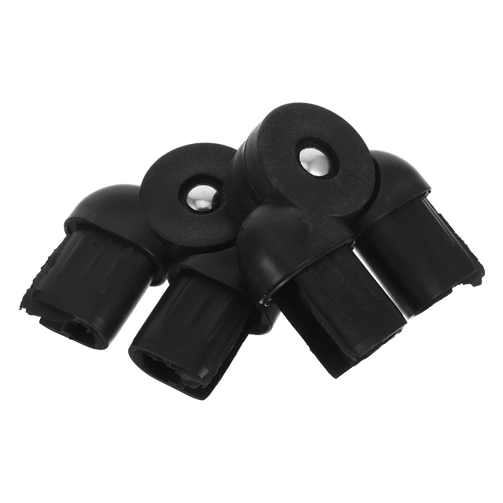 

2pcs Lounge Connector Recliner Chair Tube Adapter Foldable Beach Chair Hinge Replacement Parts Plastic Joint For Outdoor