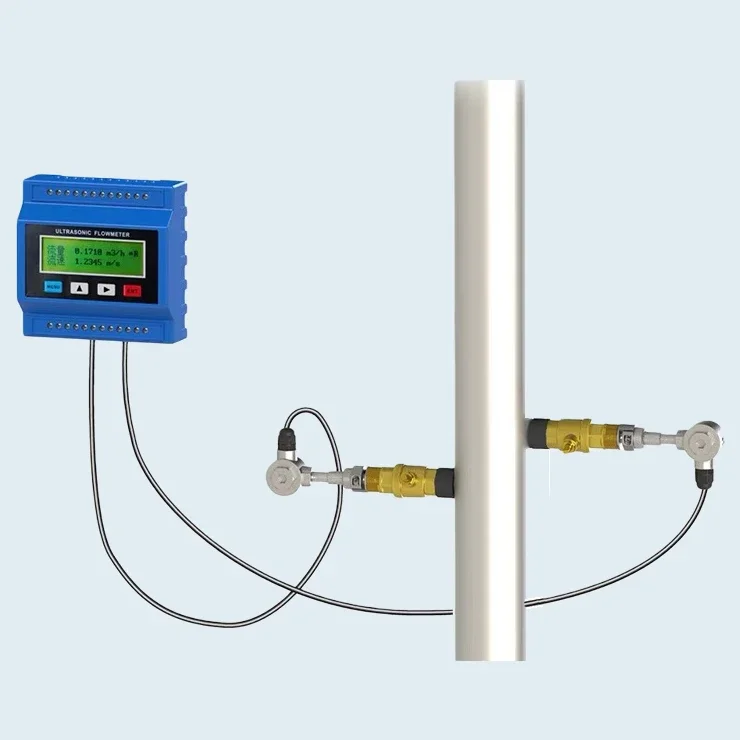 

Digital Ultrasonic Flow Meter Rotameter Stainless Steel Dn15 Portable Ultrasonic Flow Meter