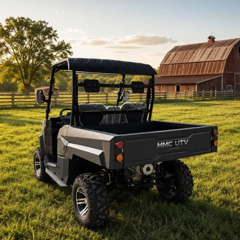 10KW Motor Lithium Battery Powerful 4WD Electric UTV All Terrain Utility Vehicle 4 Wheel Drive Farm UTV for Farm Transport UTV