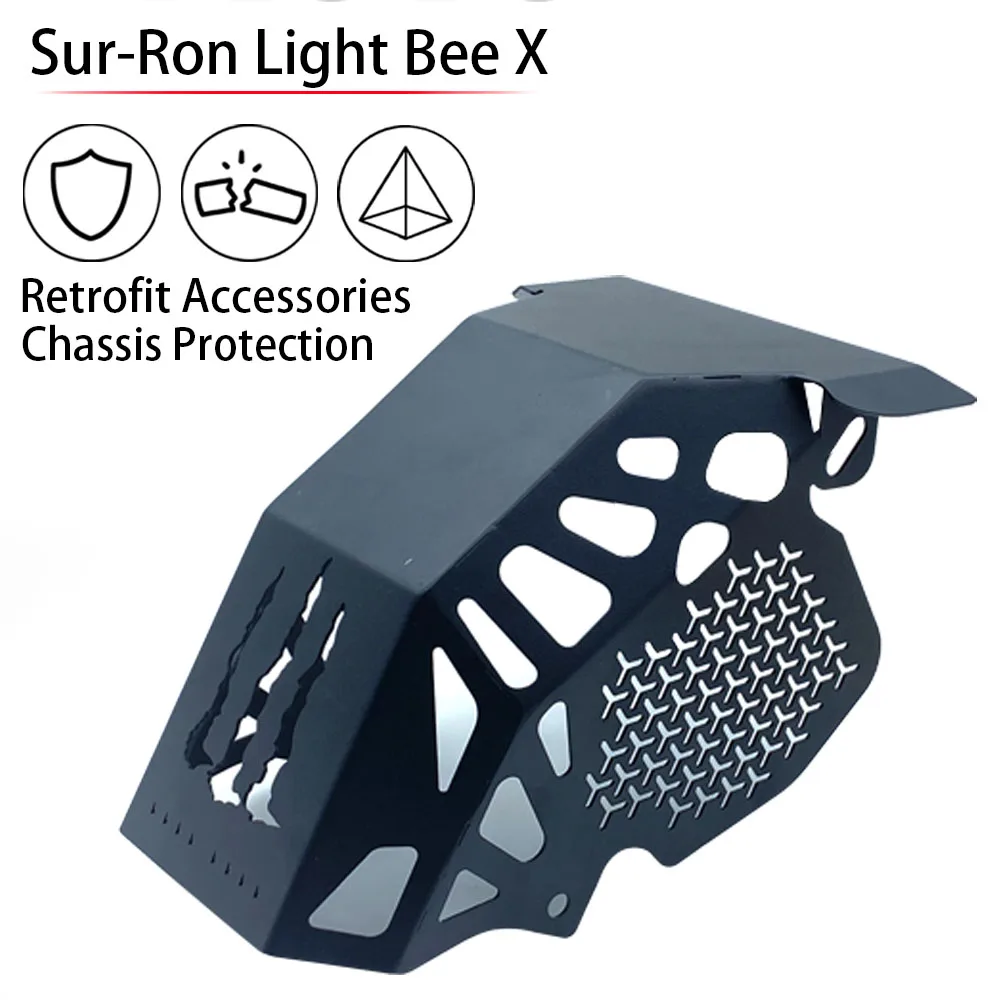 

For SUR RON Bottom Protective Cover Light Bee X Off-road Motorcycles Dirtbike Lower Guard Plate SUR-RON Original Accessories