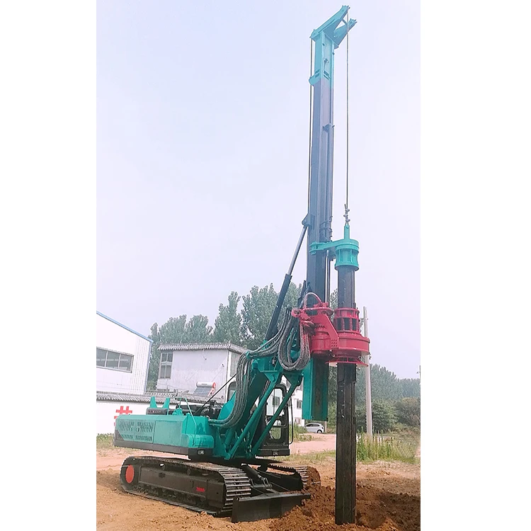 Portable Diesel Generation Mini  Pile Driver For Sheet Piles