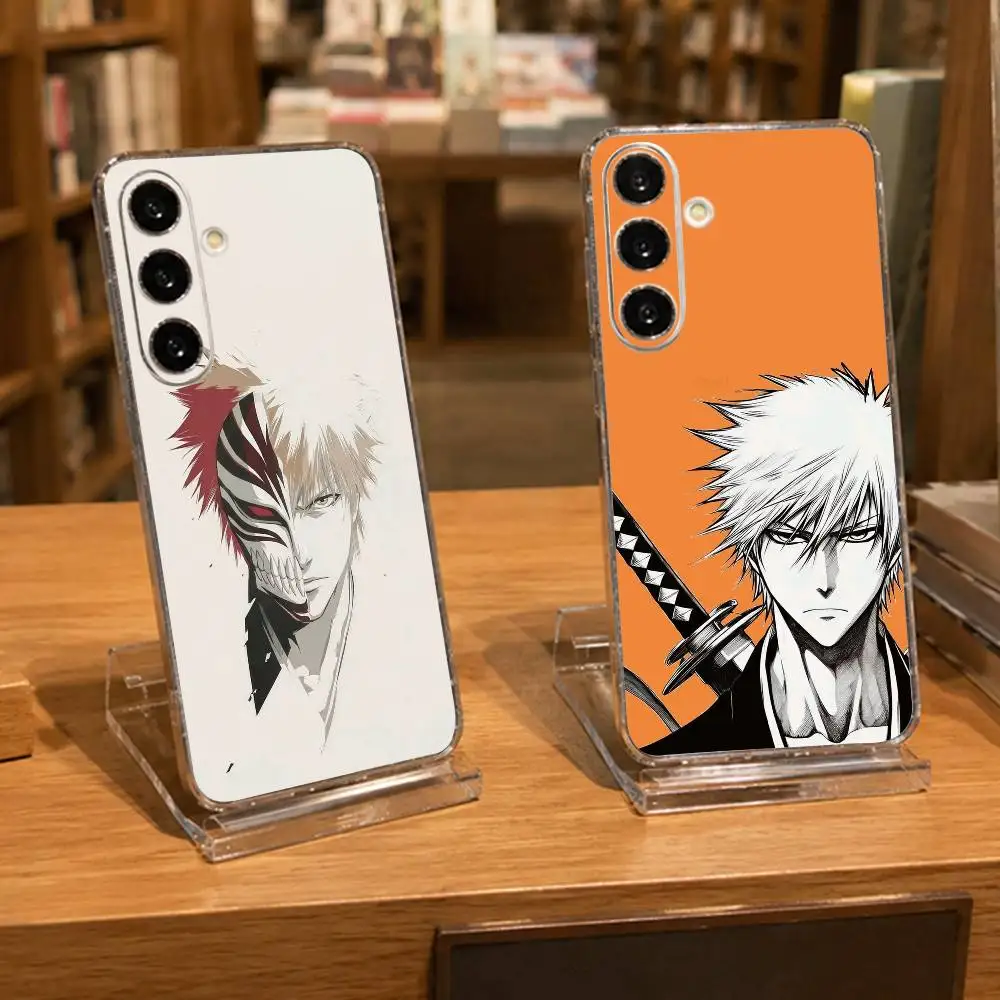 Insane B-Bleach Ichigo-o Phone Case For Samsung A71, A70, A52, A51, A40, A30, A20 Transparent Cover