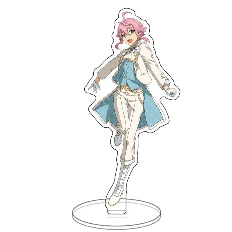 Cartoon Anime Ensemble Stars Stand Fashion Yuuki Makoto Hibiki Wataru Figure Model Plate Acrylic Desk Decor Toys Gifts