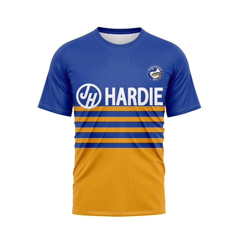 Parramatta EELS NRL team 1986 retro traditional replica men's jersey