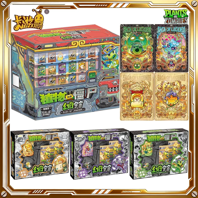 

Коллекционные карточки KAYOU Plants Vs. Zombies: Набор «Фантомная Вселенная», Загадочная коробка, Аниме-карточки для игры, Подарки на День рождения и праздники для детей