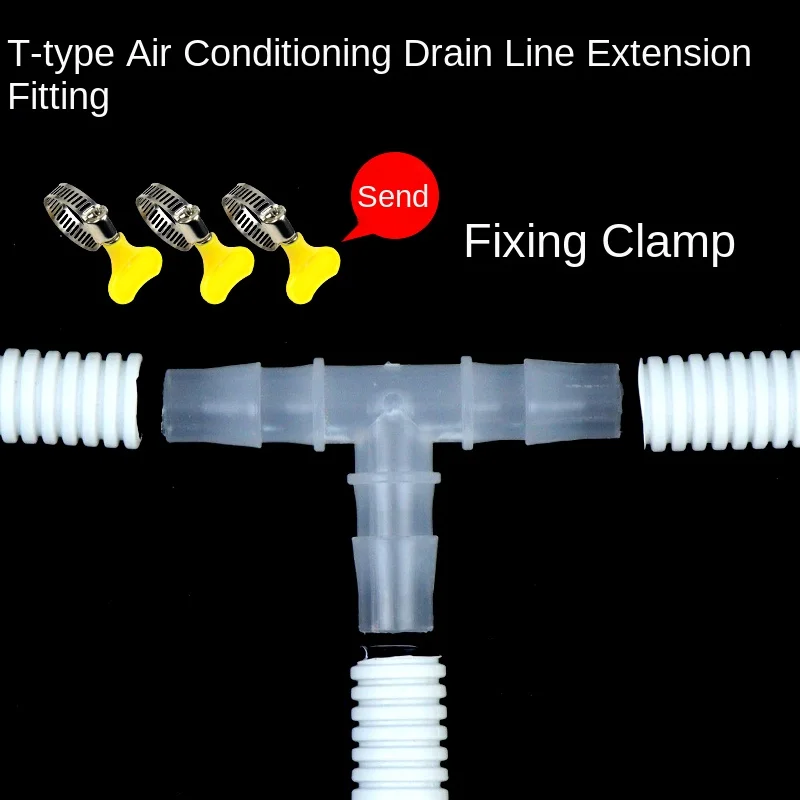 Naprawa odpływu klimatyzacji Złączka rury wodnej Trójnik Przedłużenie rury wodnej Złączka stała Złączka przedłużająca rury wylotowej