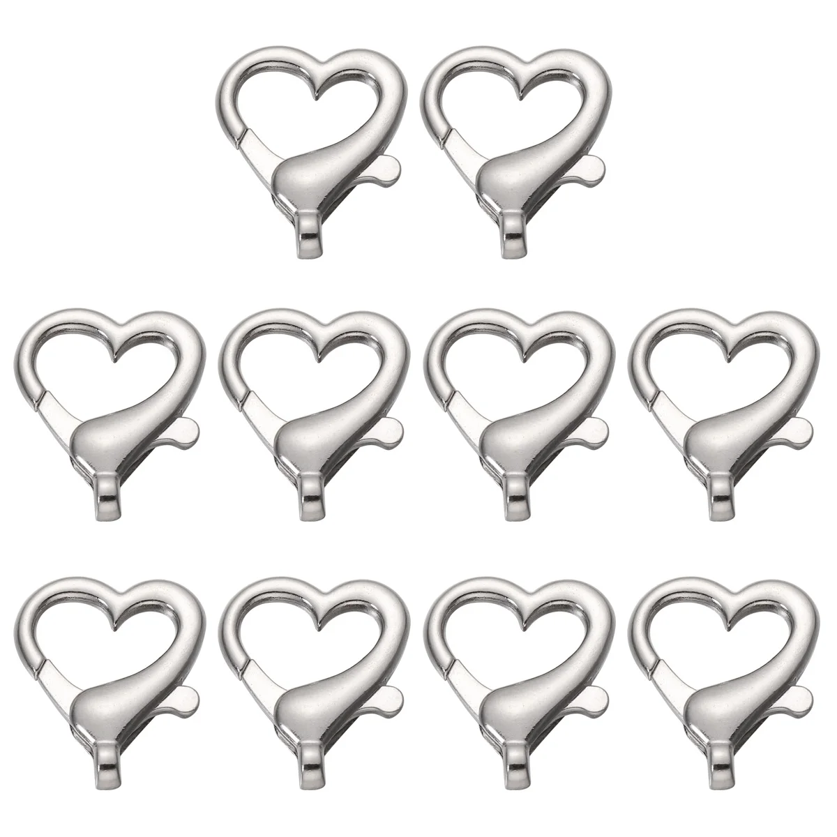 

10pcs Zinc Alloy Key Chains Diy Accessories For Bags Suitcases Pendants Durable Lightweight Funny Handmade Parts Multicolor
