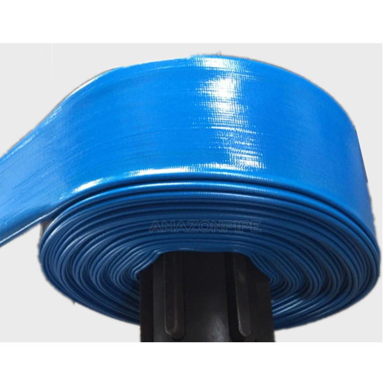 Irrigation Layflat Pipe Price Canvas Fabric Lay Flat Garden Hose