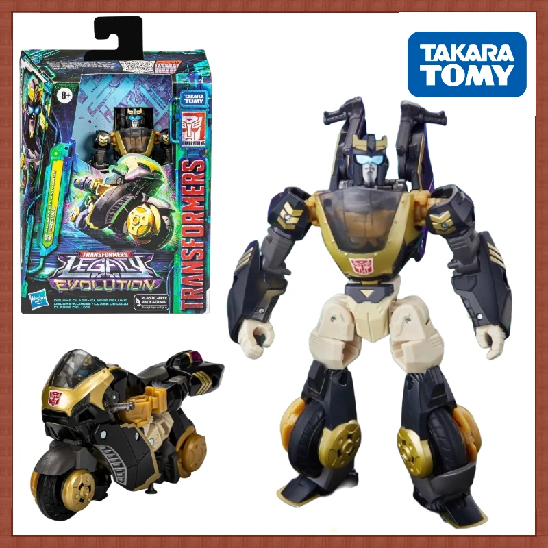 

In Stock Takara Tomy Transformers G Series Evolution D-Class Animated Universe Police Car Movable Figure Robot Model Gift