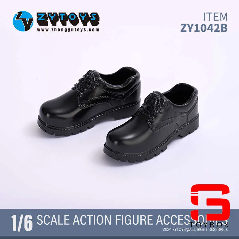 Auf Lager zytoys zy1042 zy1043 männliche Business-Lederschuhe im Maßstab 1/6 hohle Schuhe Modell fit 12 ''Soldat Action figur Körper