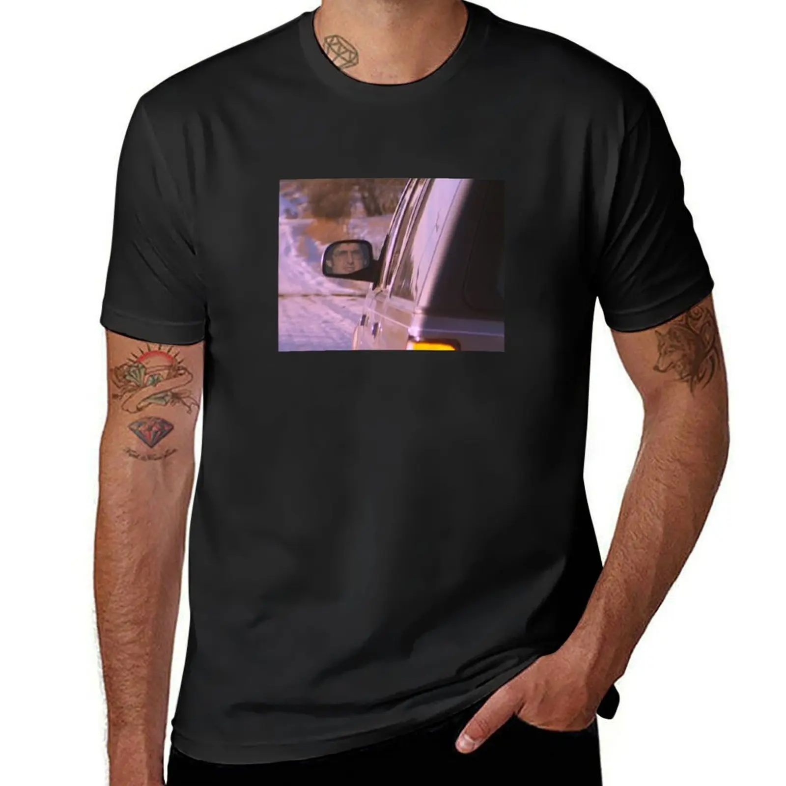 Louis Theroux Reflection T-Shirt funnys summer top heavyweights sublime mens t shirt