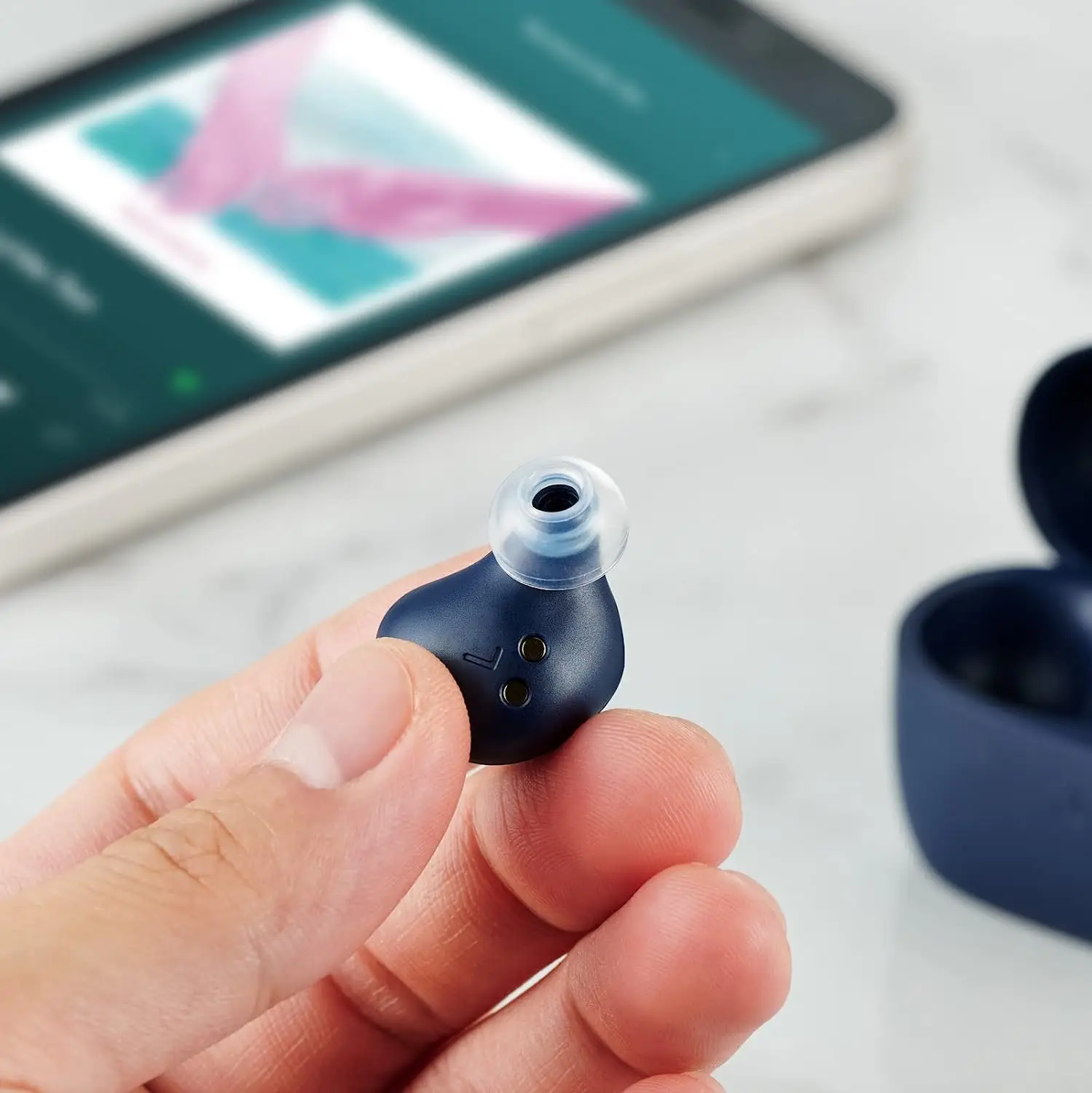 SpinFit CP1025 TWS Silicone Patented Ear Tips Designed for Ture Wireless Earbuds Fits Earphone MTW3 Jabra Elite 7 Galaxy Buds 2