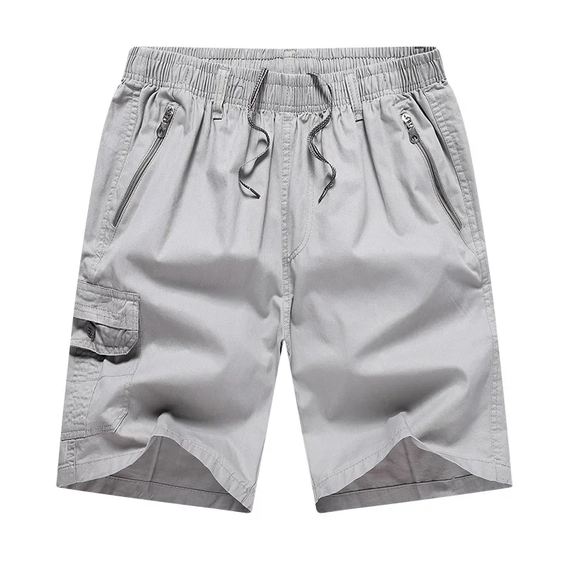 MRMT 2024 Brand New Men's Five-Point Pants Loose Large Size Multi-Pocket Casual Shorts Young And Middle-Aged Bottoms