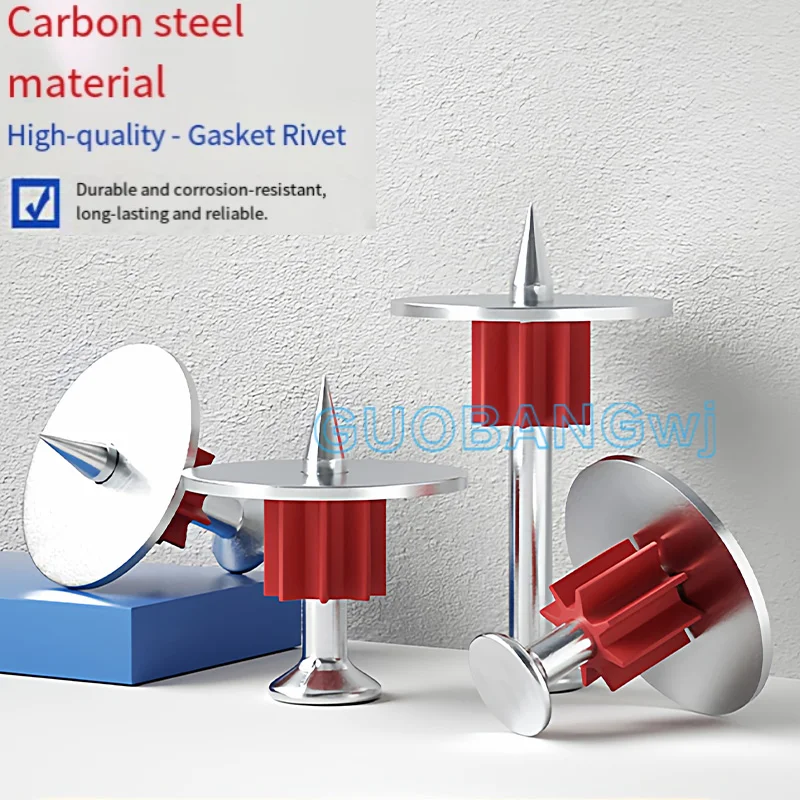 

High Strength Gasket Shooting Nail Steel Nail Cement Nail Ceiling Wire Mesh Concrete Gasket Nail Wall Nail Set