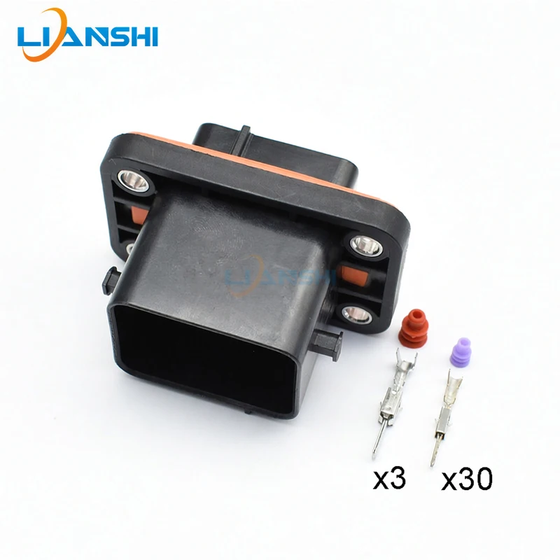 33Pin 1332800FB 1332800MB Waterproof Automotive Connector Plug For BYD DMI EV New Energy Car Radar Battery Pack Module ECU Harne