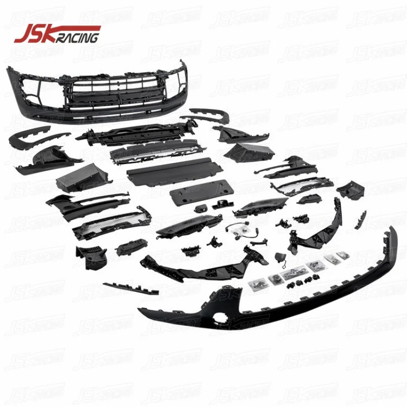 

95B.3 Style PP Front Bumper With Led For 2014-2023 Porsche Macan