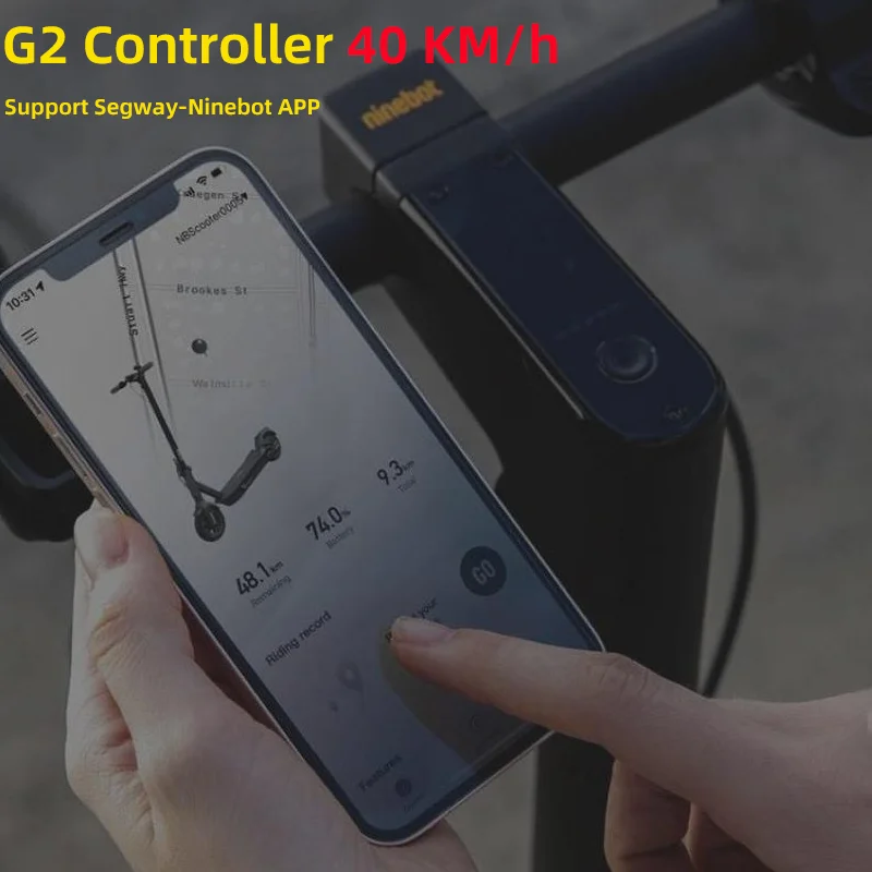 Controlador max g2 de alta velocidade, 40 km/h, para ninebot by segway max g2 g2e g2d, scooter elétrica, controle mestre, peças da placa-mãe