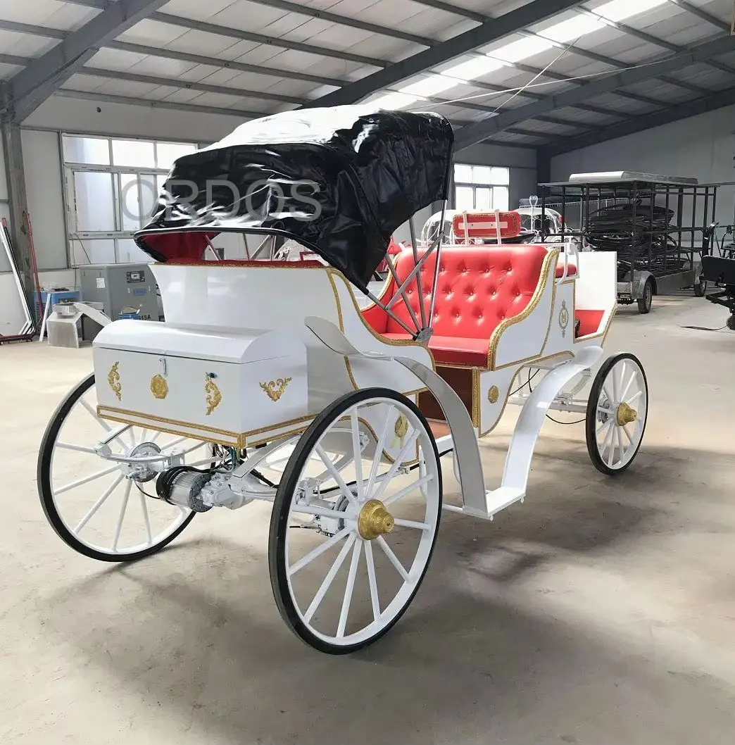 Carrozza disegnata dal cavallo vittoriano/buggy per cavalli da matrimonio