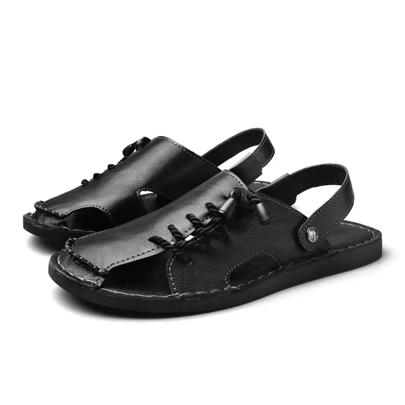 Men's sandals summer outdoor breathable casual sandals open shoes high-quality beach non-slip dual-purpose outdoor men's shoes