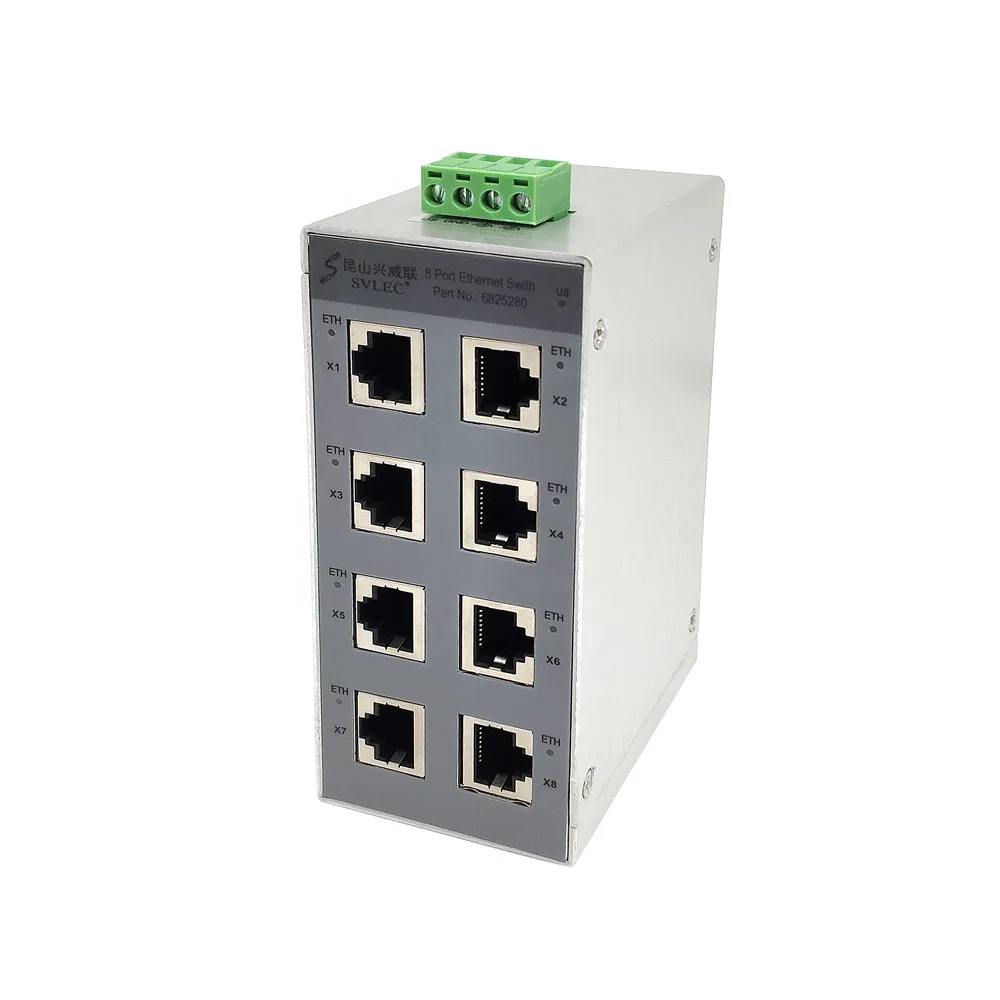 Ethernet switch module manufacturer 8-port Ethernet networking industrial switch