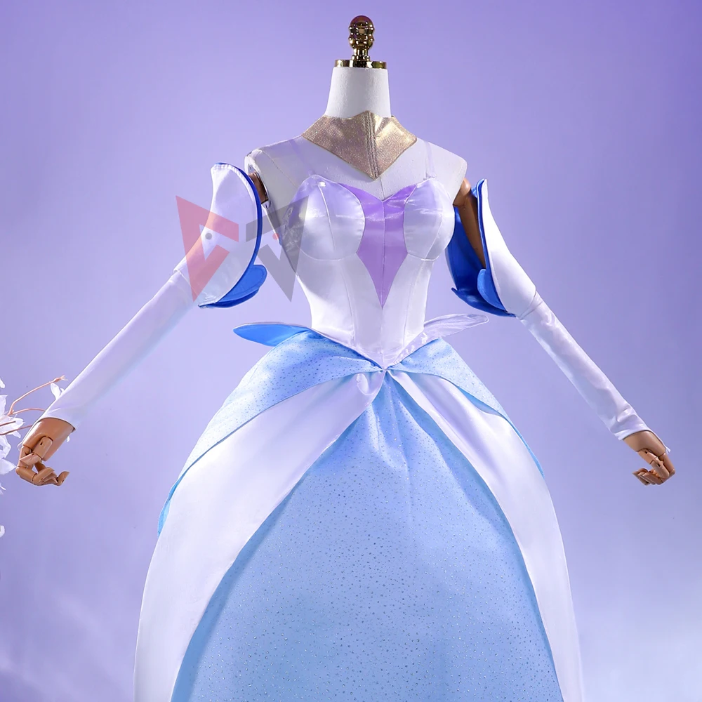 جديد فرسان غينيفري تأثيري حلي فستان الأميرة شعر مستعار للاختيار لعبة حفلة الهالوين مخصص