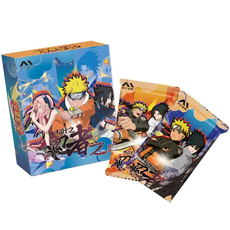 Naruto Card Hot Stamping Thick Card Sasuke Sakura Kakashi Rare