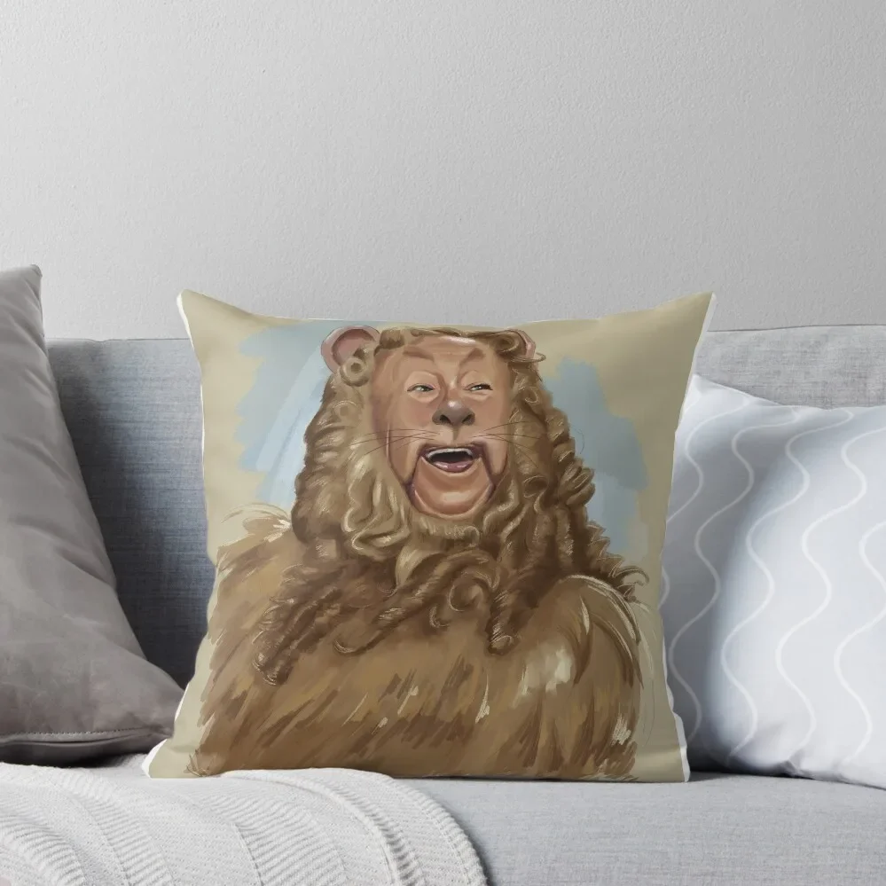 

The Cowardly Lion Throw Pillow christmas supplies ornamental pillows