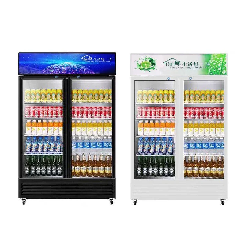 Fresh Keeping Vegetables Fruits Commercial Beer Freezer Juicer Cooler Beverage Display Cabinet