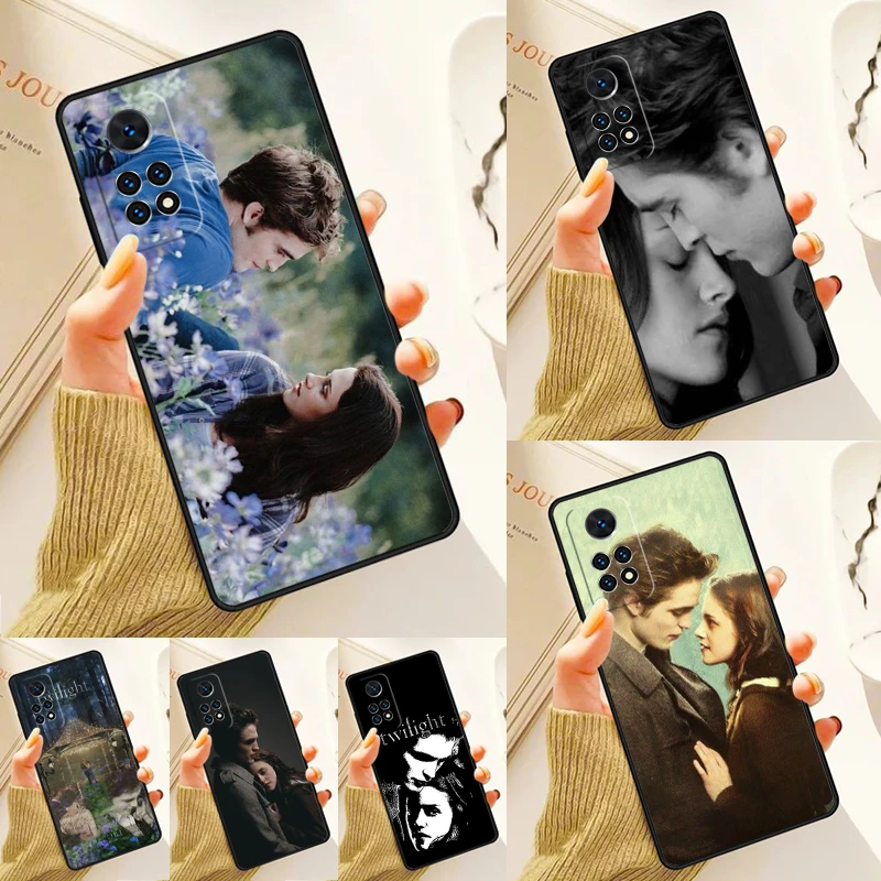 TV Twilight Bella Edward Case For Samsung Galaxy S24 Plus S23 S20 S21FE Lite S22 Ultra Note 20 S8 S9 S10 Phone Coque