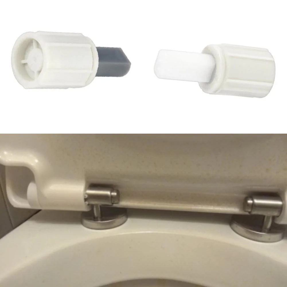 

Bath Supplies Hinges Set Top Fixing Method Uniquely Designed Toilet Seat Accessories Bathroom Fixtures Silent Slow Down