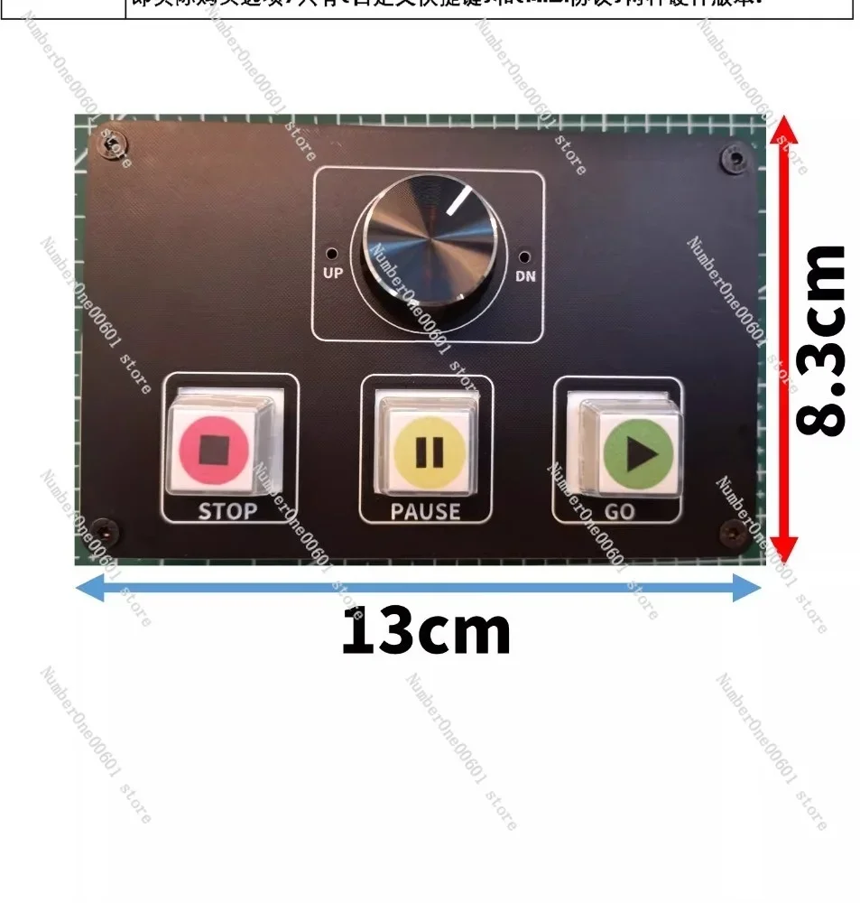 Four-way Synchronous Performance MIDI Music Playback Dedicated Controller USB Computer QLab Shortcut Keyboard