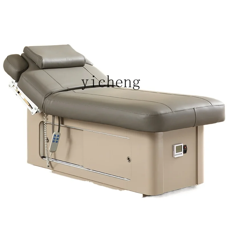 YY Facial Bed Beauty Salon Special Constant Temperature Heating Massage Couch Micro Plastic Bed