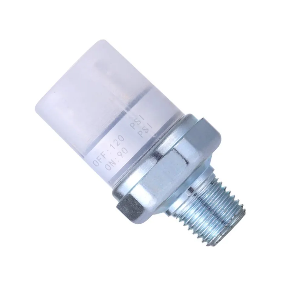 Silver Air Pressure Switch 90-120 PSI 24V 12V Pressure Air Compressor 1/4