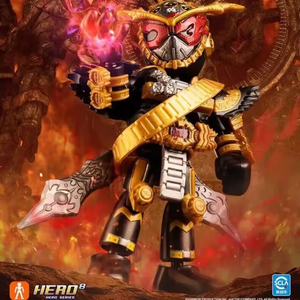 New Blokees Kamen Rider Anime Figure  Blind Box Starlight Version 4 Kuuga Geiz Zi-O Kuuga Figure Assembled Model Toys Gifts