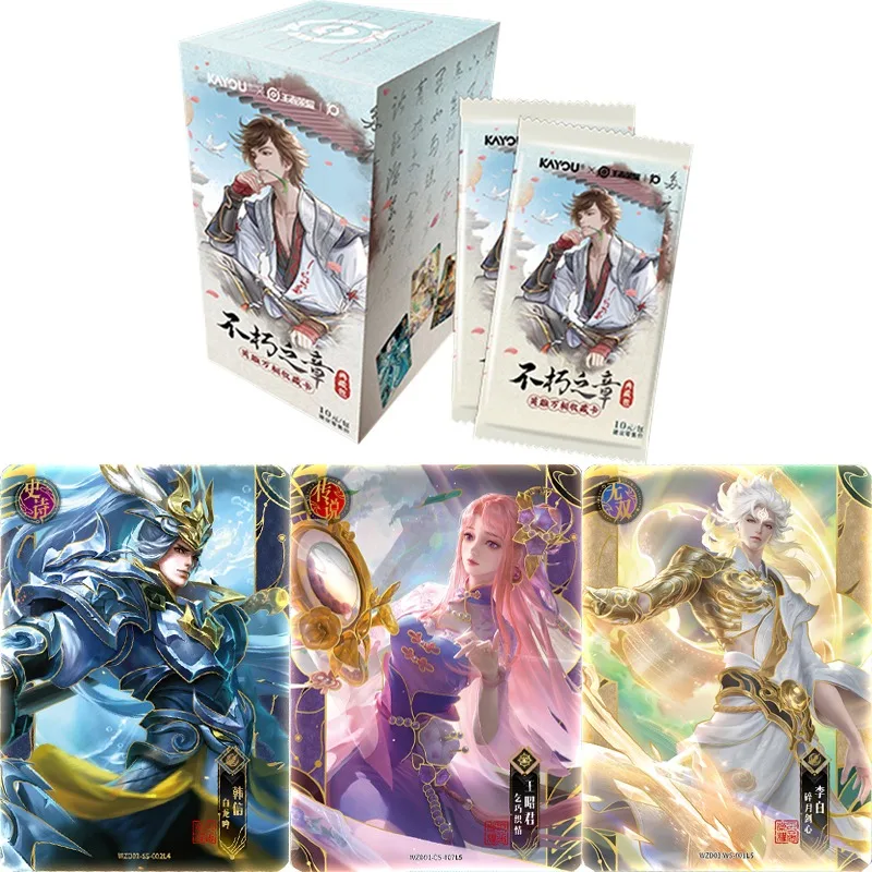 

KAYOU подлинная карта Honor of Kings Unfortunate Chapter Heroes of All Forms Series League of Legends, коллекционные карты для игр, игрушки