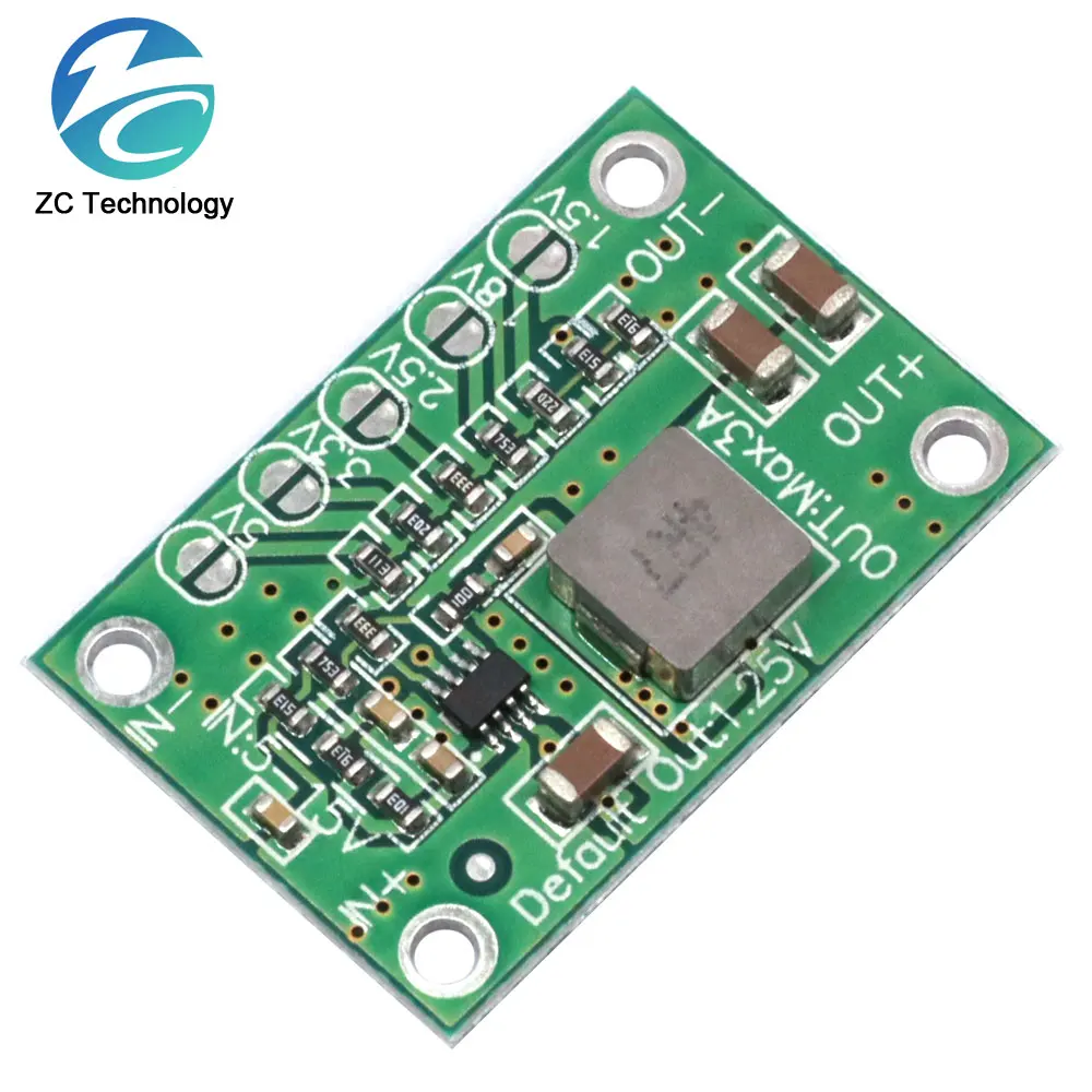 Adjustable power module MP1495 DC Voltage Regulator Step Down Power Converter Board 5-16V To 1.25V 1.5V 1.8V 2.5V 3.3V 5V 3A