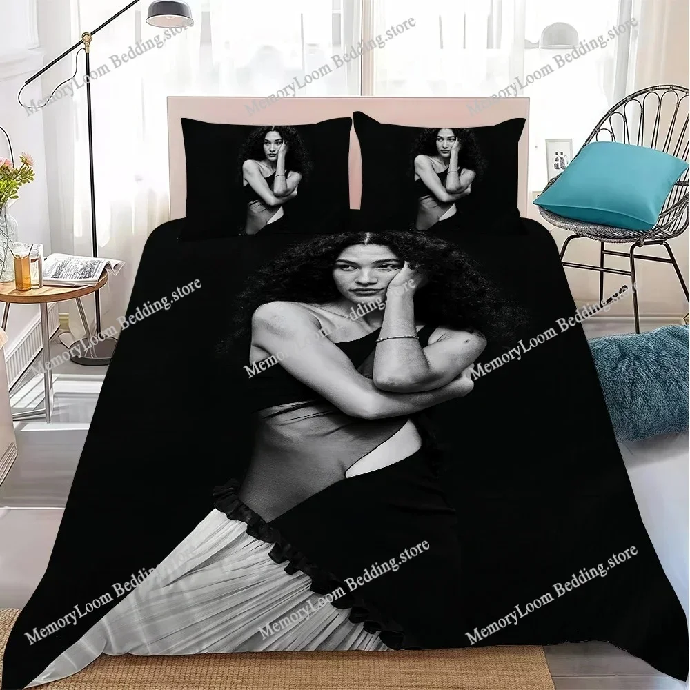 Singer O-Olivia-Dean The Art of Loving Duvet Cover Set Style Bedding Soft Laundry Cotton Bed Student Dormitory Gift Home Textile
