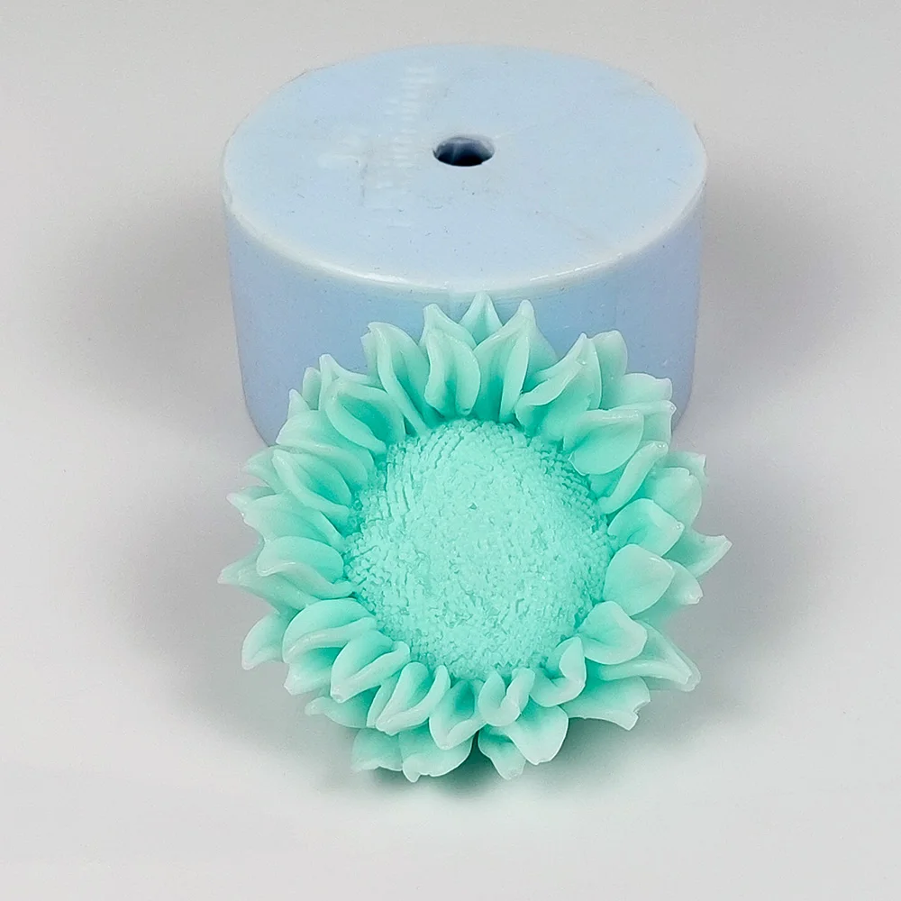 

3D Flower Sunflower Moulds Flowers Soap Molds Silicone Candle Mold Wedding Birthday Valentine's Day Clay Resin ﻿HC0617
