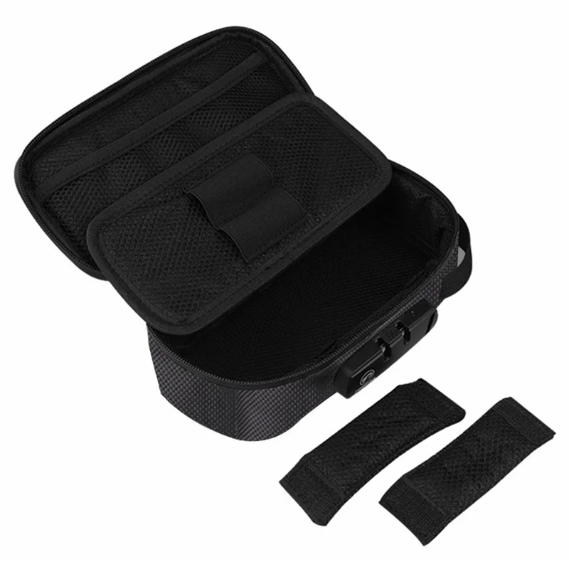 1 PCS Smoking Deodorant Storage Box Kit With Combination Lock Rolling Tray Grinder Storage Bag Set