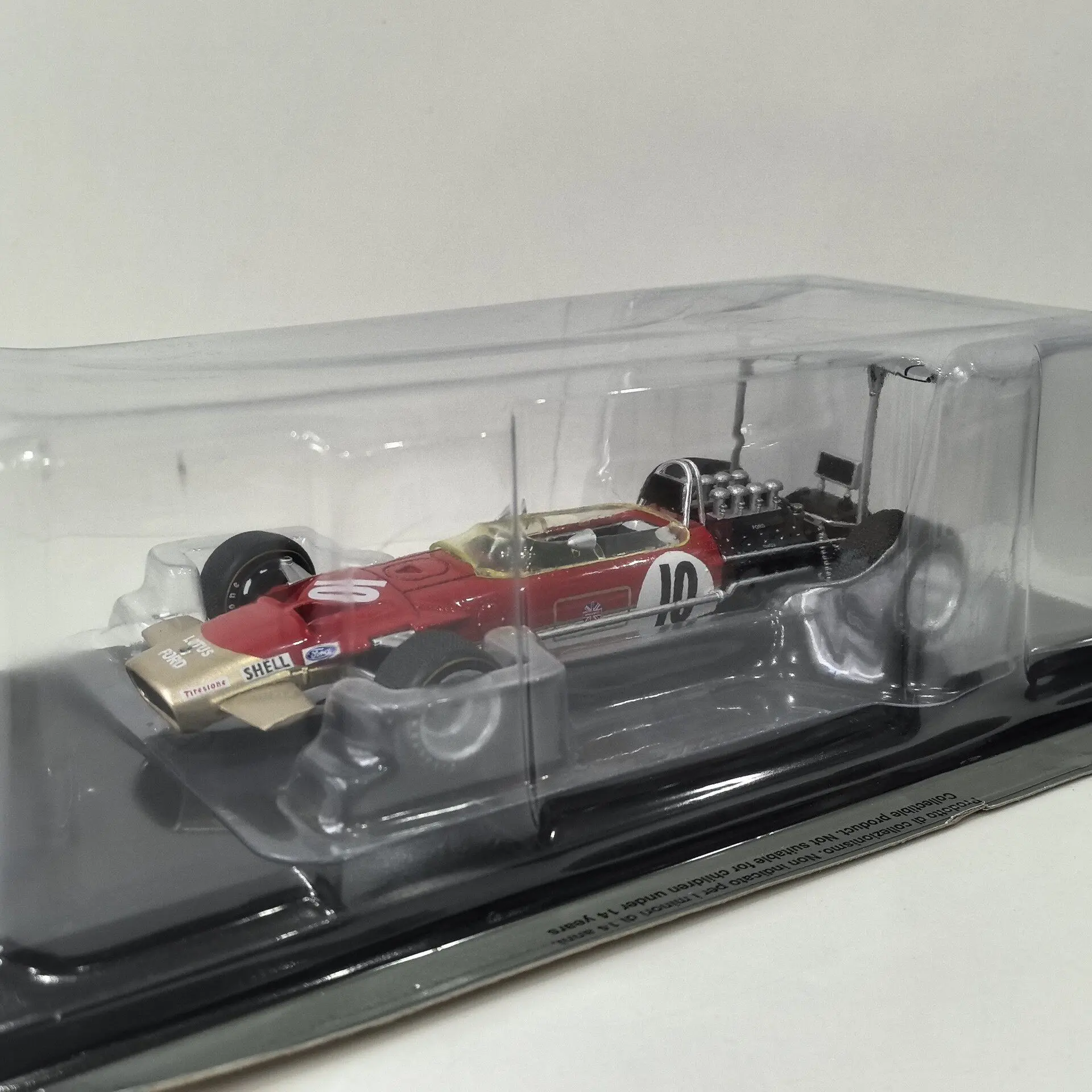 

Модель IXO 1/24 LOTUS 49B из литого металла # Модель автомобиля Формулы-1 R3 из сплава, 1968 года, масштаб 1:10