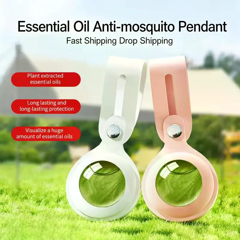 Mosquito Repellent Bracelet Liquid Pendant Clip Essential Plant Oil Tag Comfortable Anti-Bug Outdoor Arm Band for Kids