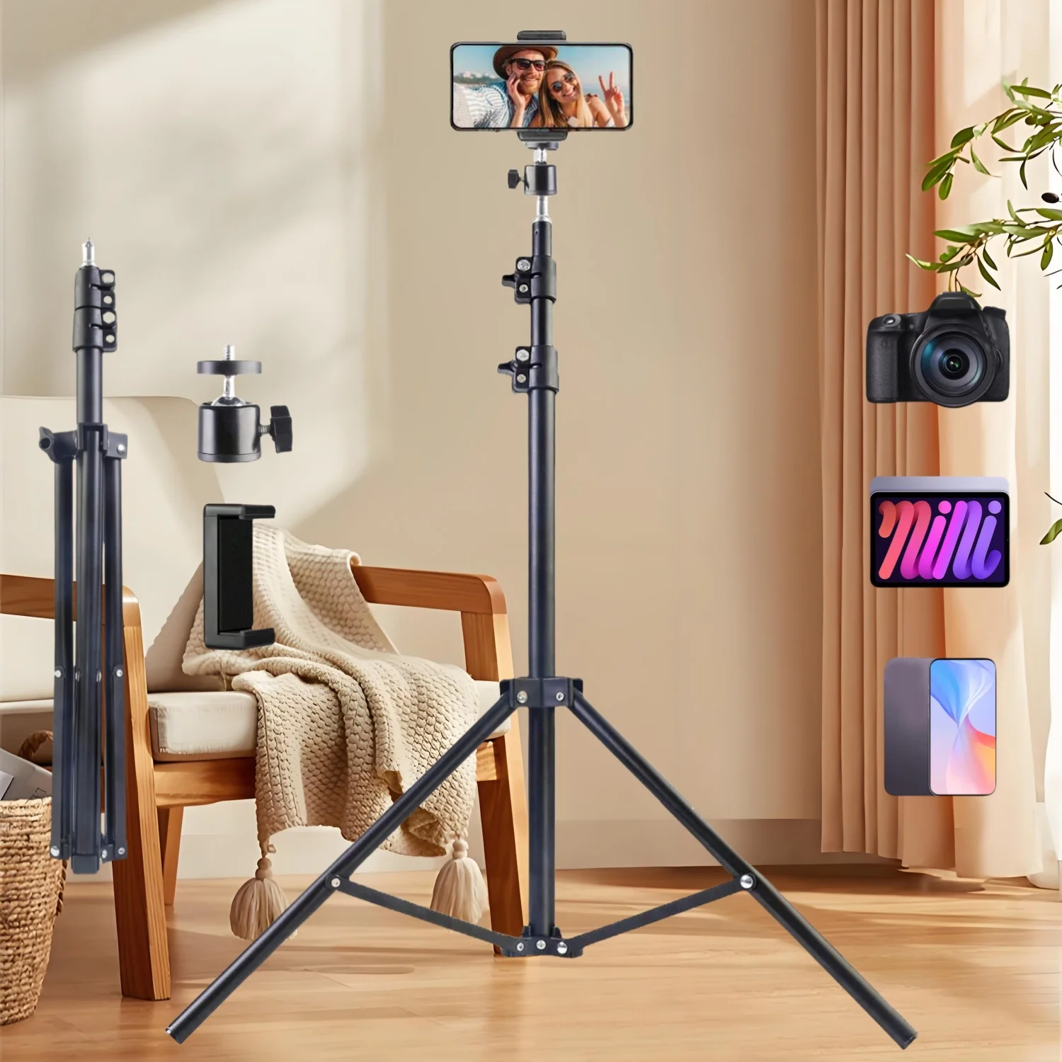 63Inch Telescoping … - image