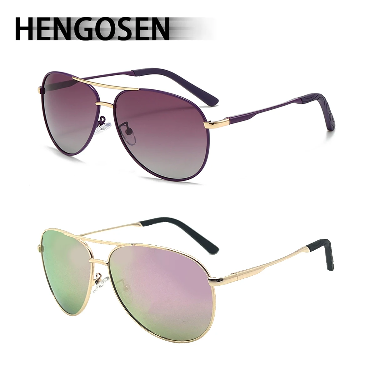 

2 шт., классические очки для водителя в стиле ретро в большой оправе для мужчин и женщин, поляризационные очки высокой четкости TAC с цветным покрытием