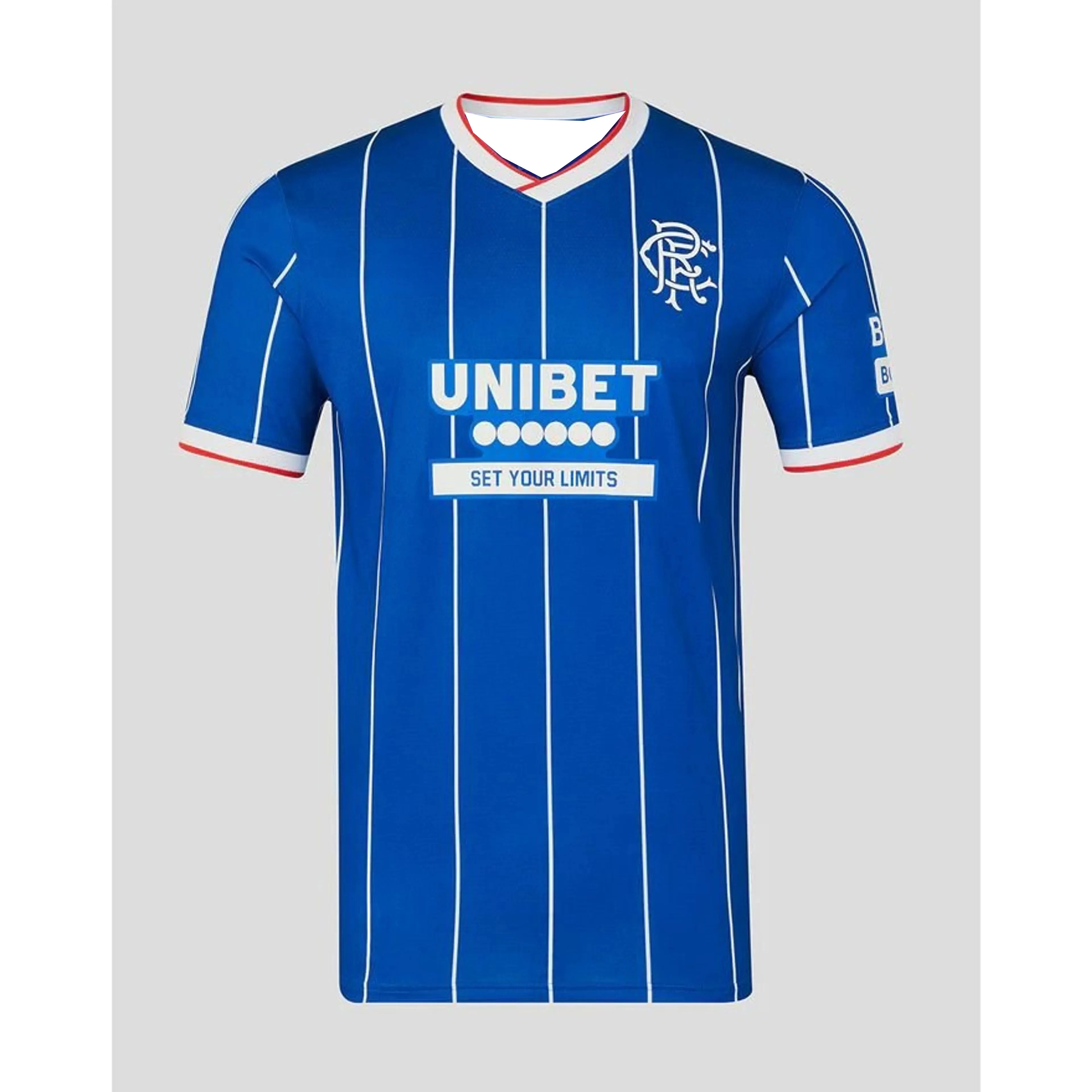 2026-27 Rangers Men 3D Print Football JerseyY2K Oversized Family Casual T-shirt Suitable for Daily and Training Wear Quick-dry