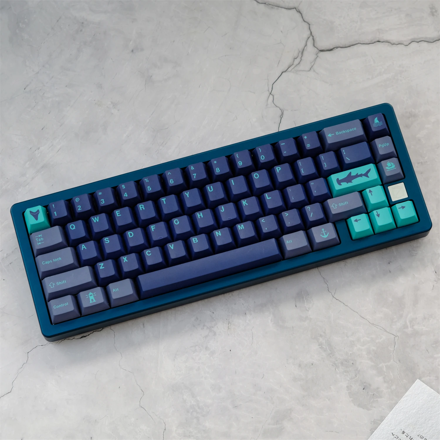 129 teclas GMK Hammerhead Keycaps Cherry Profile PBT tinte sublimación Keycap para MX Switch Teclado mecánico 61/67/68/75/87/98