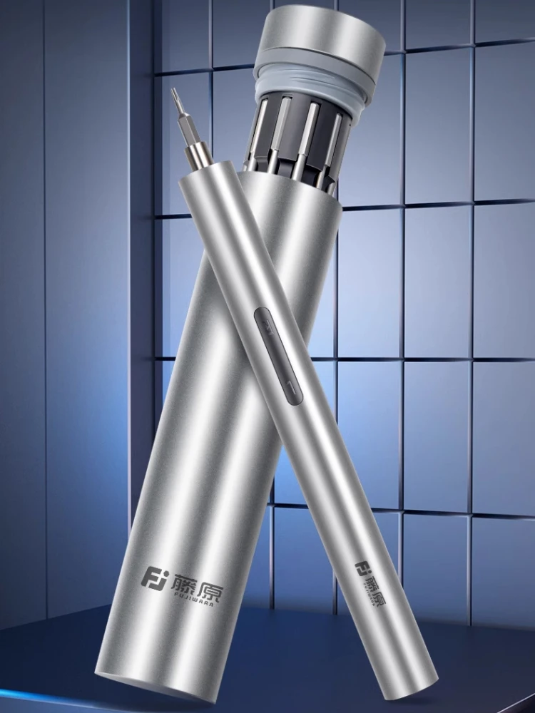 충전식 전기 드라이버 세트 가정용 도구 소형 드라이버 배치 헤드 수리 도구