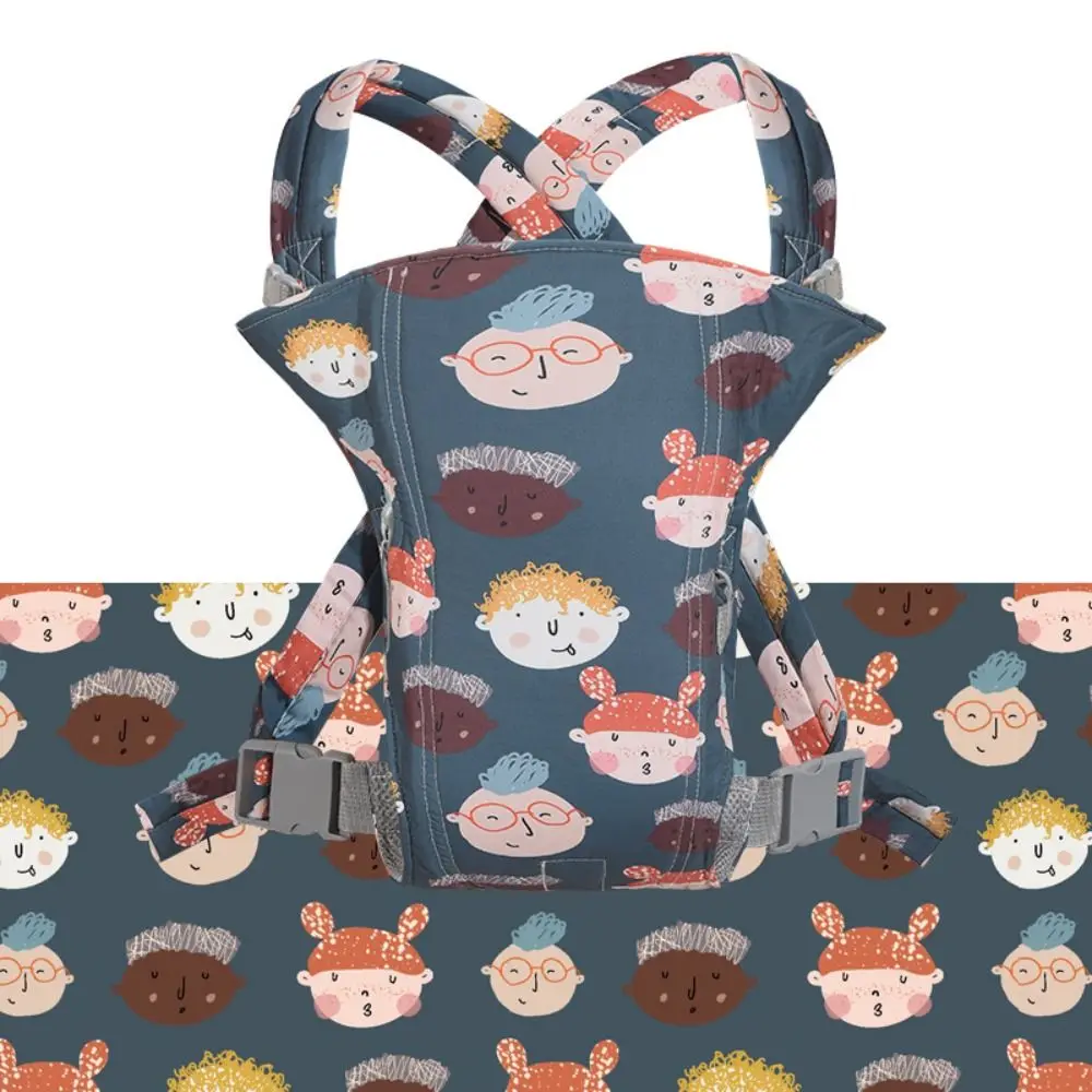 

Newborn Front Holding Baby Carrier Soft Material Infant Kangaroo Bag Baby Sling Carrier Waist Stool Strap 360 Ergonomic Carrier