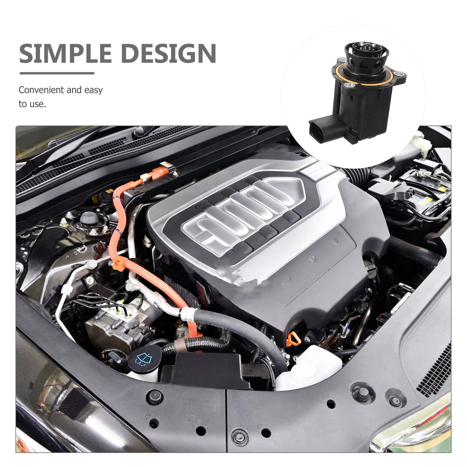 الشاحن التربيني دفعة صمام الملف اللولبي لاستبدال السيارة جزء المحرك مكون دائم الملف اللولبي صمام اكسسوارات السيارات #3